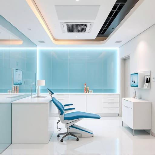 A modern dental clinic reception area for 'Imvelo Dental Care'